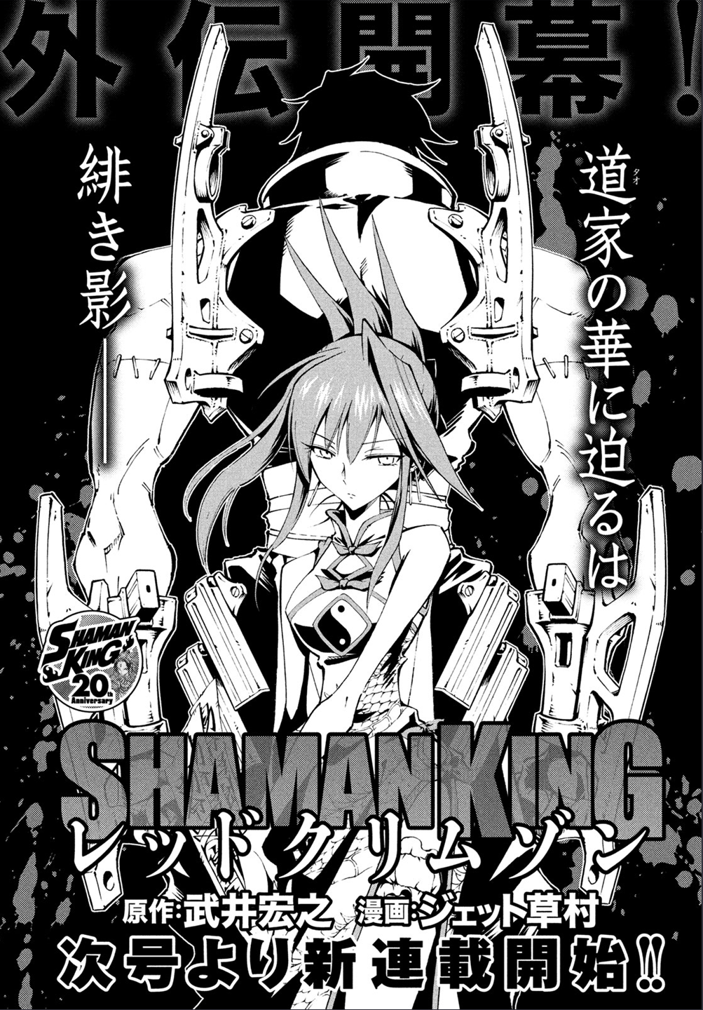 Cover#20  Shaman king, Shaman, King art