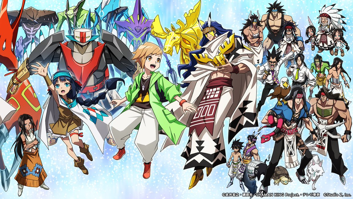 Live wallpaper Opening anime King of Shamans / download to desktop